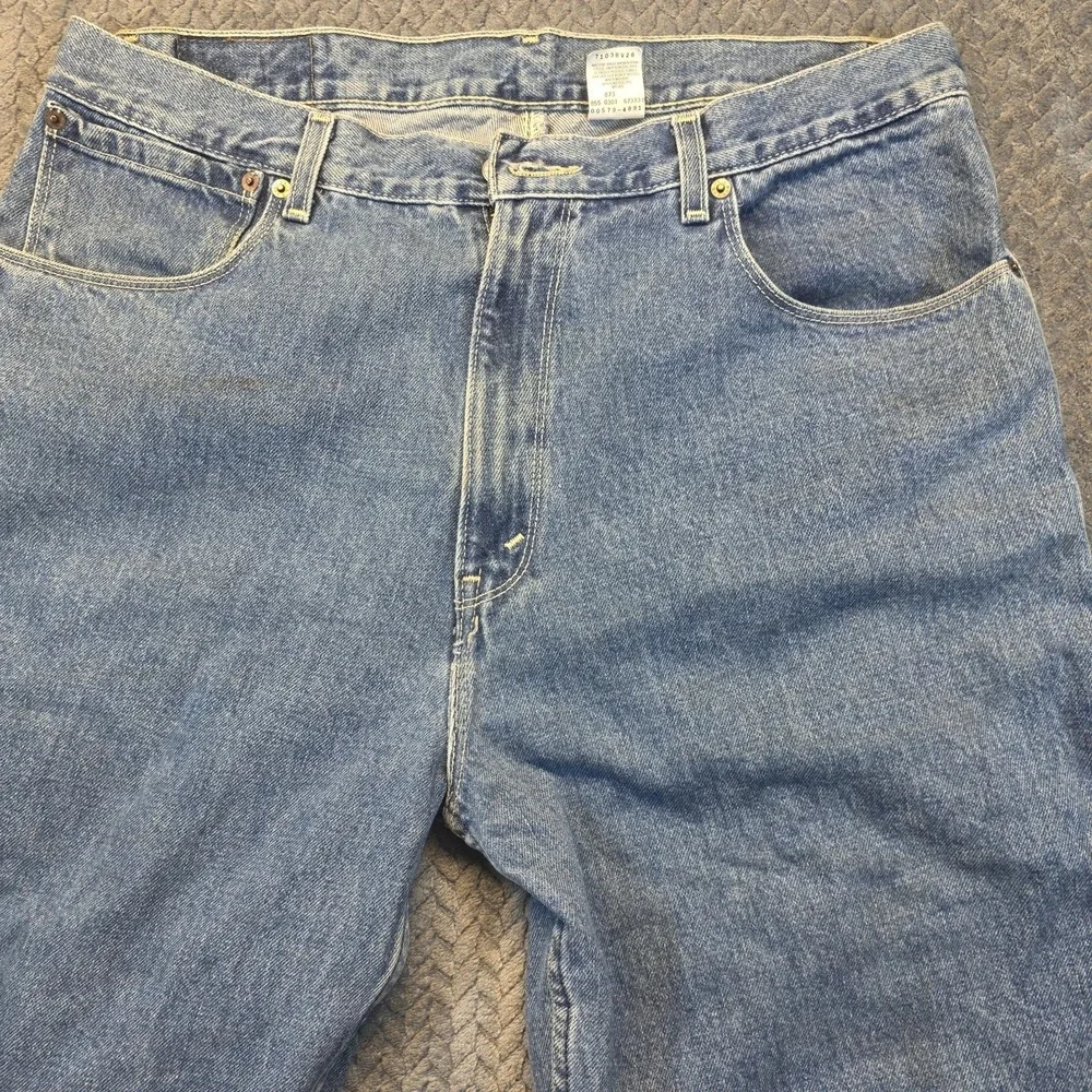 Vintage Y2K Levi's 579 Baggy Fit Jeans Mens 36x30 Blue Skater Wide Leg 2001